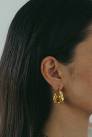 Unique Statement Earrings | Gold