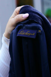 Unique Vintage Coat | Dark Blue (S-M)