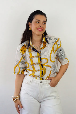 Unique Vintage Shirt (Xs-S) | Printed