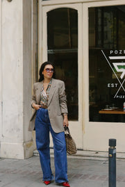 Unique Vintage Blazer (M-L) | Beige