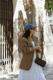 Unique Vintage Blazer (M-L) | Plaid