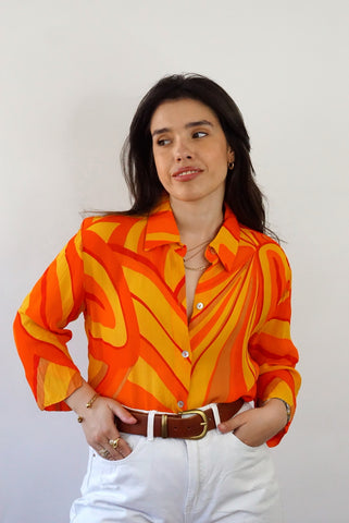 Unique Vintage Shirt (Xs-S) | Printed