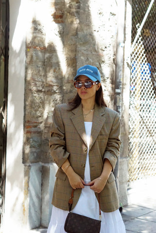 Unique Vintage Blazer (M-L) | Plaid