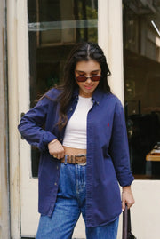 Ralph Lauren Vintage Shirt (M-L) | Blue