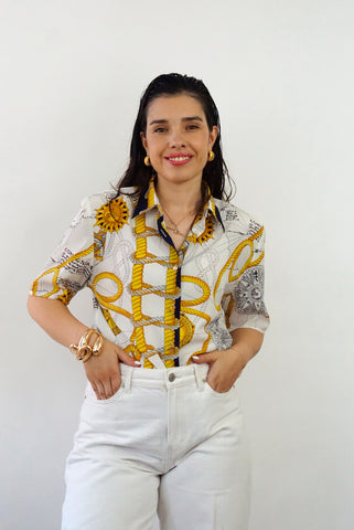 Unique Vintage Shirt (Xs-S) | Printed