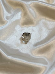 Unique Statement Ring | Silver