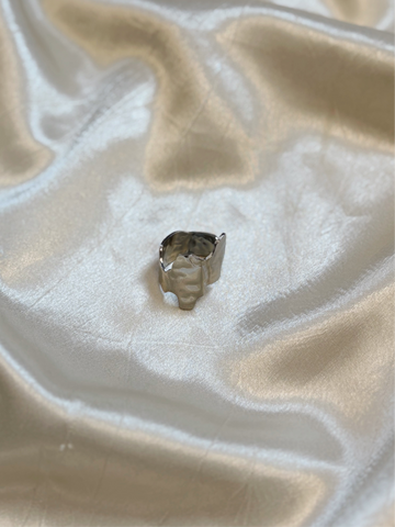 Unique Statement Ring | Silver