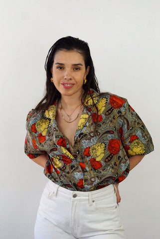 Unique Vintage Shirt (M-L) | Printed