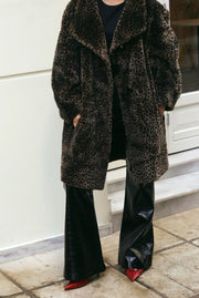 Unique Vintage Faux Fur | Leopard (S-M)