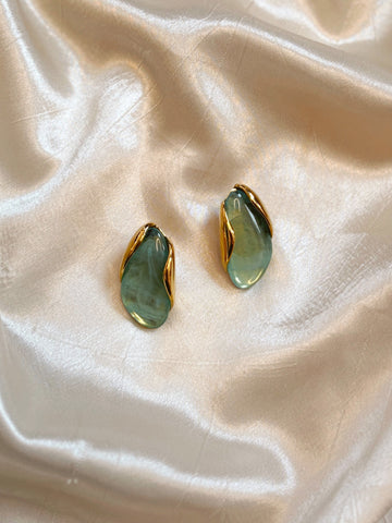 Unique Statement Earrings | Turquoise