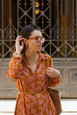 Unique Vintage Dress | Floral