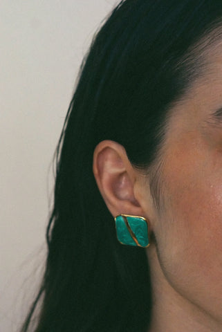 Unique Statement Earrings | Turquoise