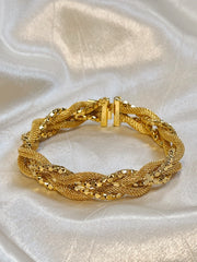 Vintage Statement Bracelet | Gold