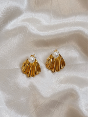 Unique Statement Earrings | Gold