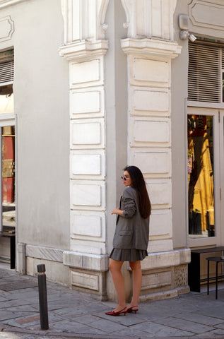 Unique Vintage Blazer (M-L)| Plaid