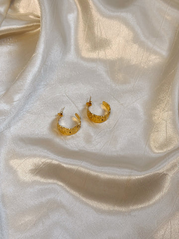Unique Statement Earrings | Gold