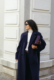 Unique Vintage Coat | Dark Blue (S-M)