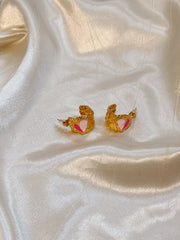 Unique Statement Earrings | Gold