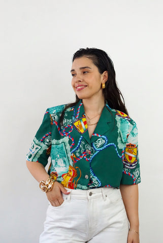 Unique Vintage Shirt (S-M) | Printed