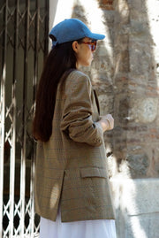 Unique Vintage Blazer (M-L) | Plaid