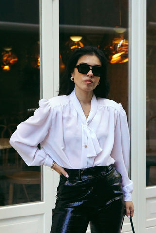 Unique Vintage Shirt | White (S-L)