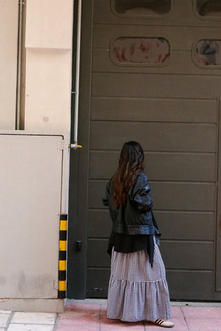 Vintage Leather Jacket (S-L) | Black