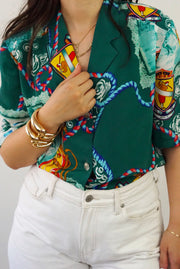 Unique Vintage Shirt (S-M) | Printed