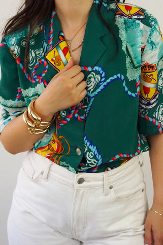 Unique Vintage Shirt (S-M) | Printed