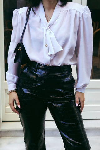 Unique Vintage Shirt | White (S-L)