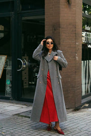 Unique Vintage Coat | Grey (S)