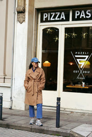 Unique Vintage Coat | Brown (S-L)