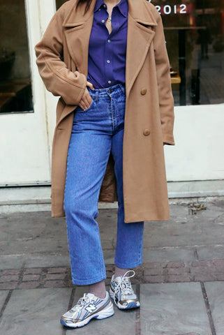 Unique Vintage Coat | Brown (S-L)