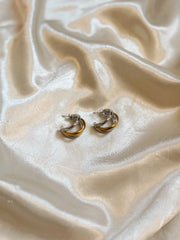 Unique Hoops Earrings | Gold/Silver
