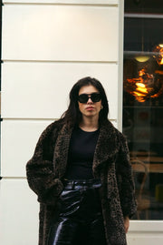 Unique Vintage Faux Fur | Leopard (S-M)