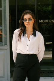 Unique Vintage Shirt (S-L) | White