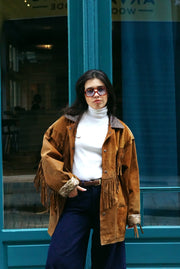 Vintage Western Suede Jacket | Tabac (M-L)