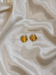 Unique Statement Earrings | Gold