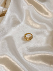 Unique Statement Ring | Gold