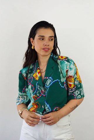 Unique Vintage Shirt (S-M) | Printed