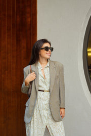 Unique Vintage Blazer (S-M) | Plaid