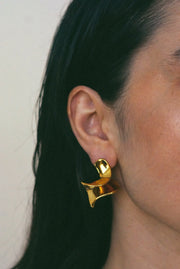 Unique Statement Earrings | Gold