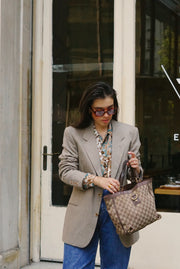 Unique Vintage Blazer (M-L) | Beige