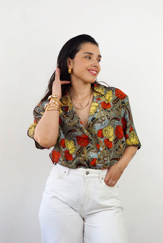 Unique Vintage Shirt (M-L) | Printed