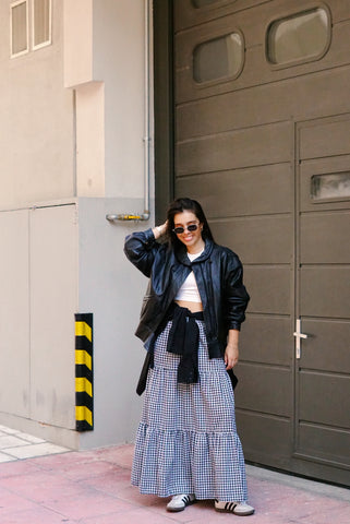 Vintage Leather Jacket (S-L) | Black