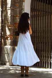 Unique Vintage Dress (S-L) | White