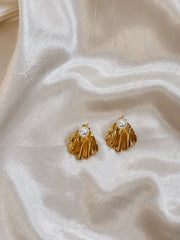 Unique Statement Earrings | Gold
