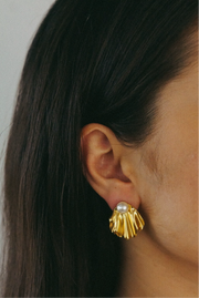 Unique Statement Earrings | Gold