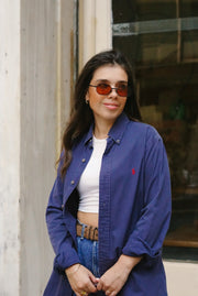 Ralph Lauren Vintage Shirt (M-L) | Blue