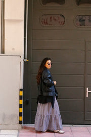 Vintage Leather Jacket (S-L) | Black