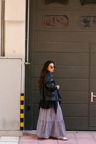 Vintage Leather Jacket (S-L) | Black